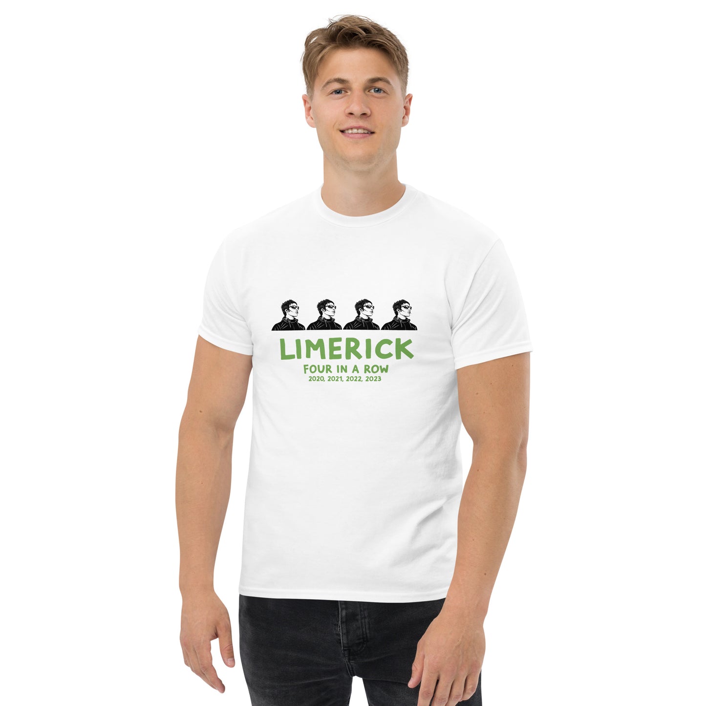 Limerick for Liam 'Four in a Row' T-Shirt